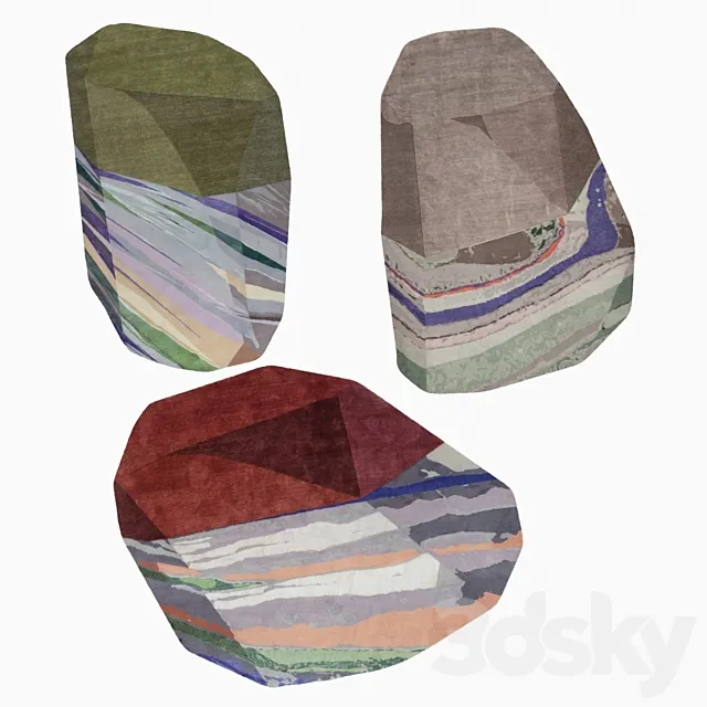 Carpet Fordite by cc-tapis 3DS Max Model