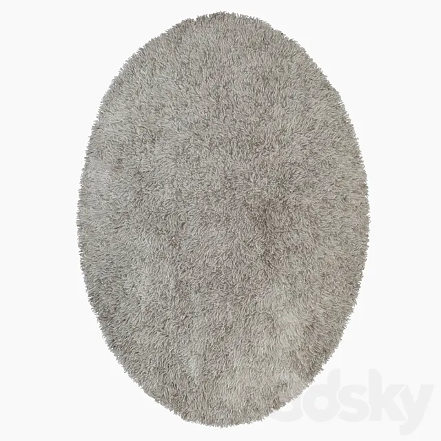 Carpet Grass H102-silver oval 3DSMax File