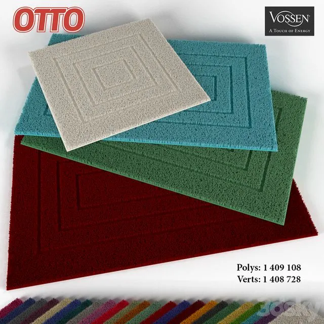 Carpet in the bathroom FEELING 3dsMax Model