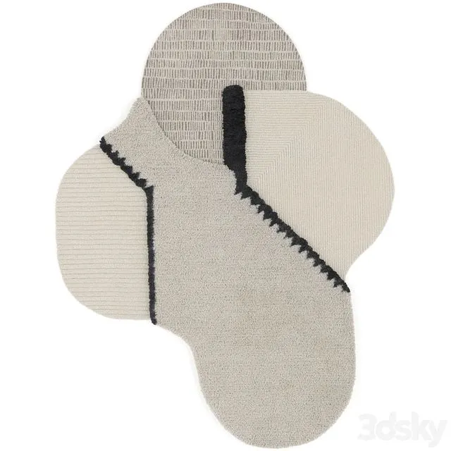 Carpet LUNAR ADDICTION by CC-TAPIS 3dsMax Model