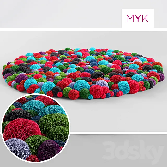 Carpet MYK 3DS Max Model