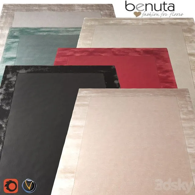 Carpet of Benuta (Ascot) 3000х4000 (6 colors) 3dsMax Model