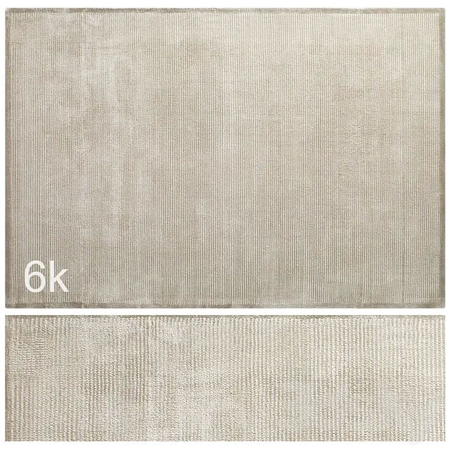 Carpet set 24 – Beige Wool Rug _ 6K 3DSMax File