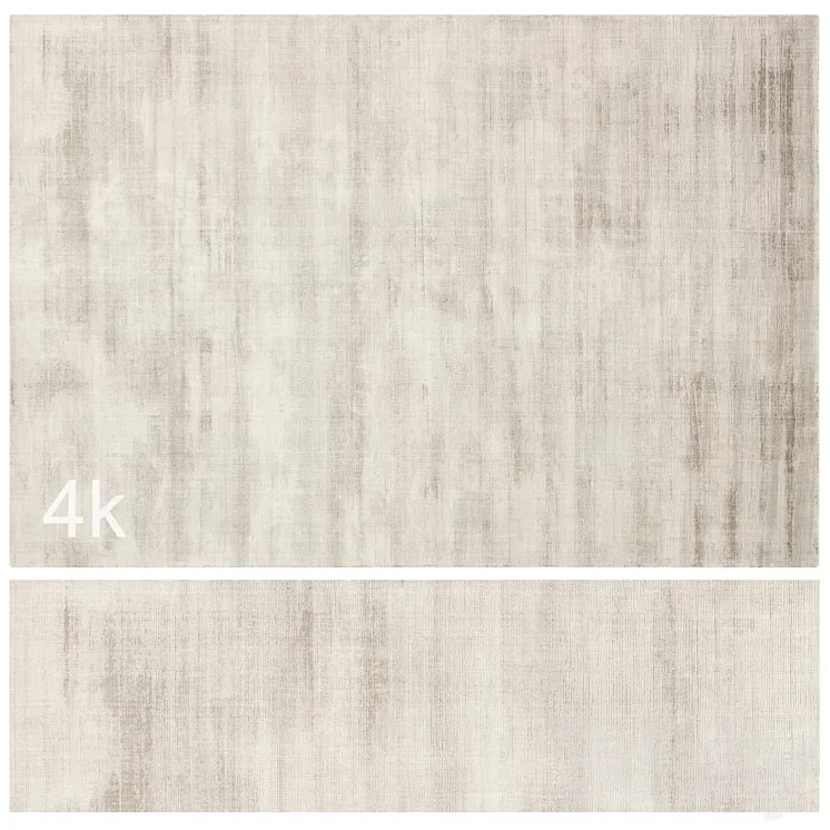 Carpet set 79 – Beige Plain Wool Rug\/ 4K 3DS Max