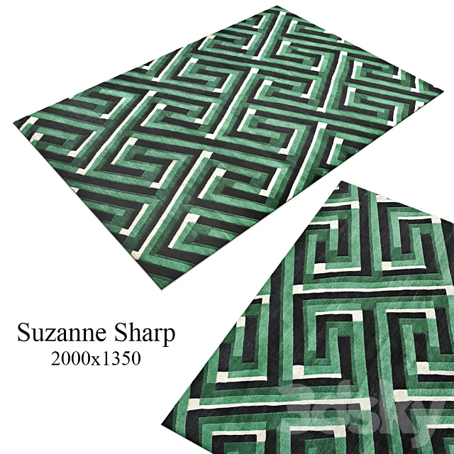 Carpet Suzanne Sharp_8 3ds Max