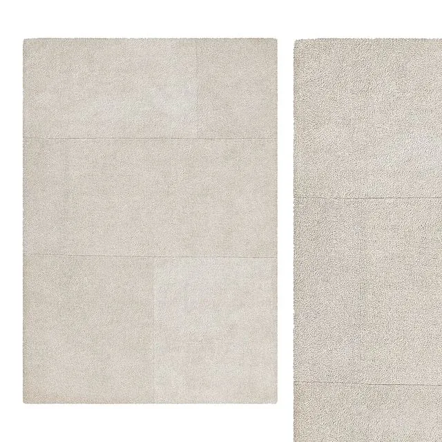 Carpet TATE RUG IVORY 3dsMax Model