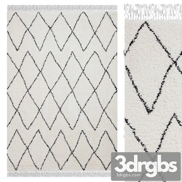 Carpet Think Rugs Boho 8280 3dsmax Download