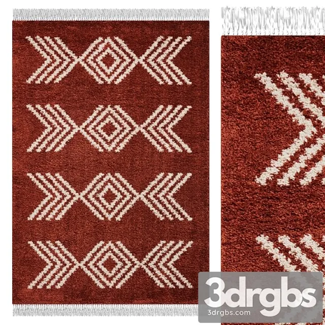 Carpet think rugs boho 8886 terra 3dsmax Download