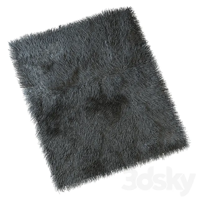 Carpet with long pile 3DSMax File