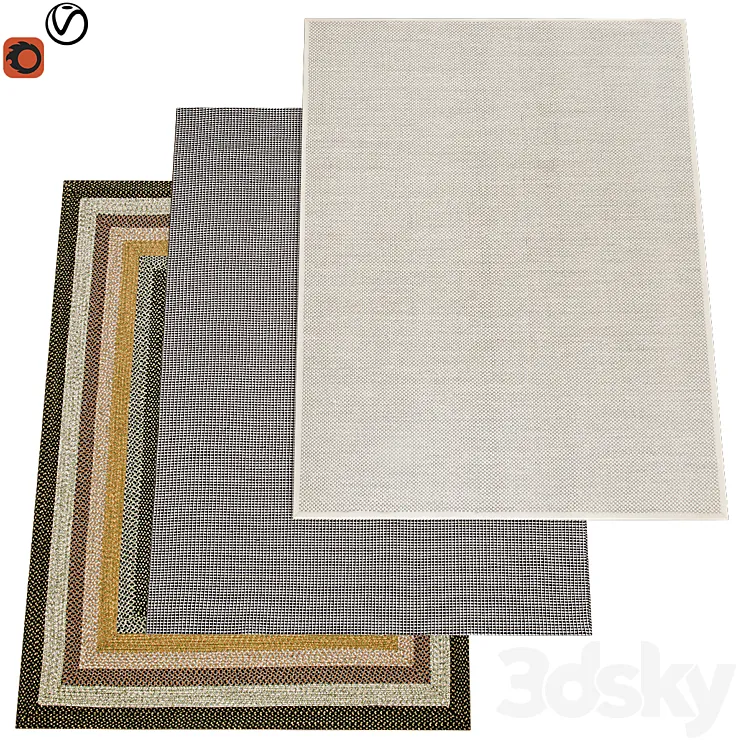 Carpets №131 3DS Max Model