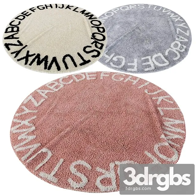 Carpets Alphabet 3dsmax Download
