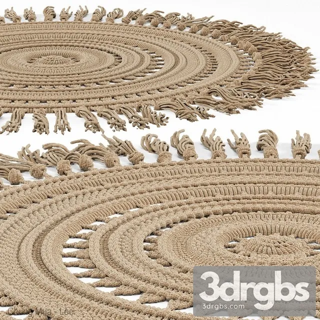 Carpets Braided Mat 3dsmax Download