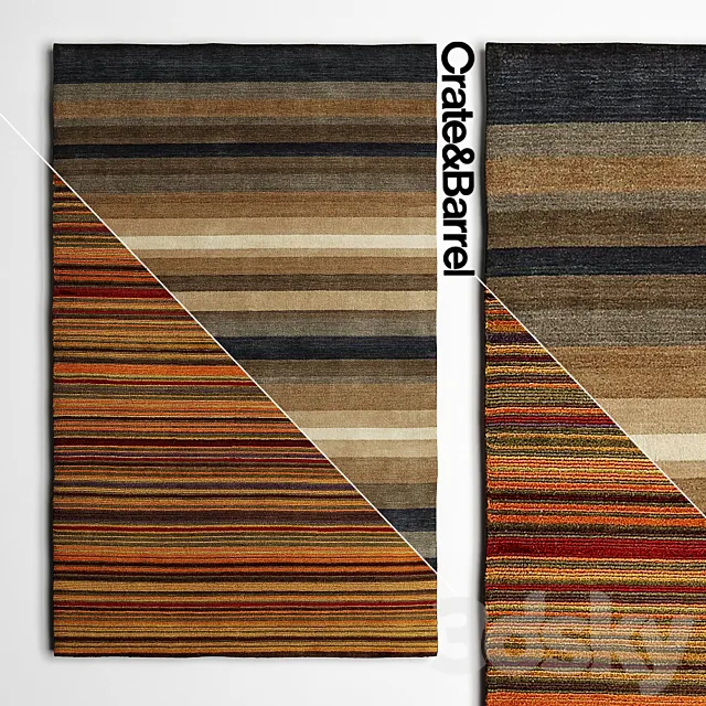 Carpets Crate and Barrel Juno Series 3ds Max