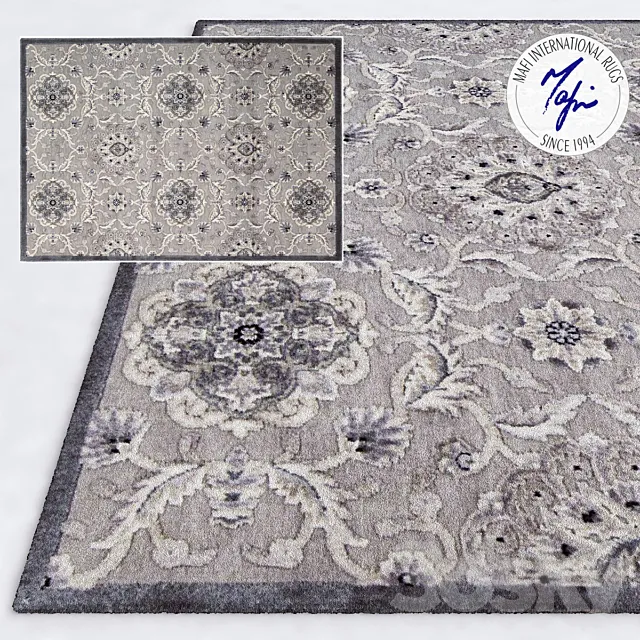 Carpets from Mafi international rugs 3ds Max