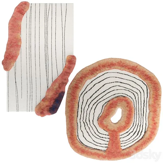 Carpets MEMORIAE & PULSE 3dsMax Model