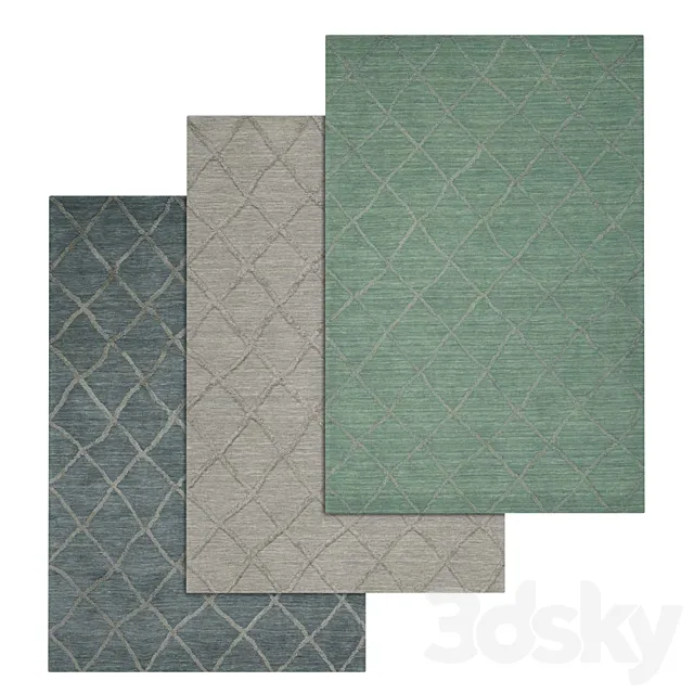 Carpets Set 1113 3DSMax File