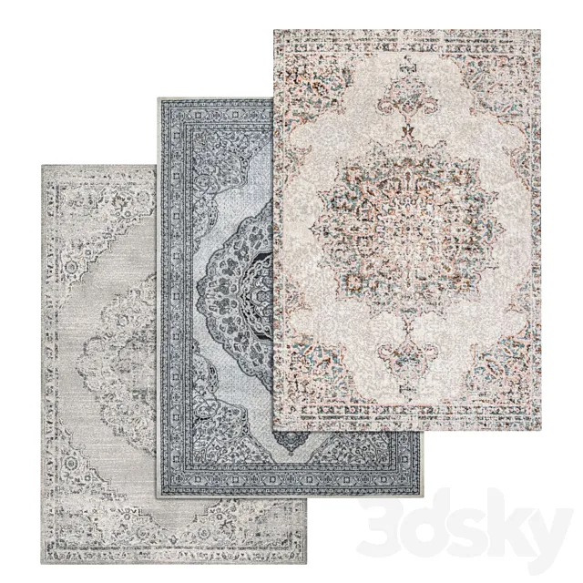 Carpets Set 1452 3ds Max