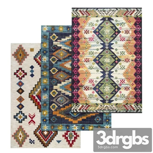 Carpets Set 1628 3dsmax Download