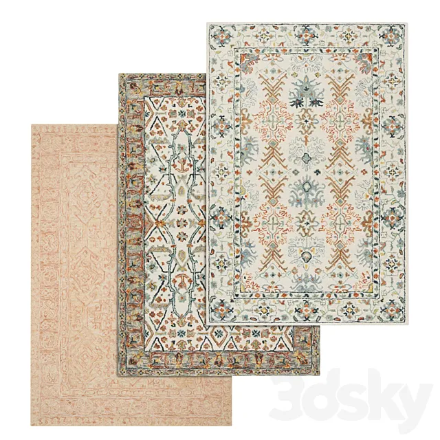 Carpets Set 45 3DS Max Model