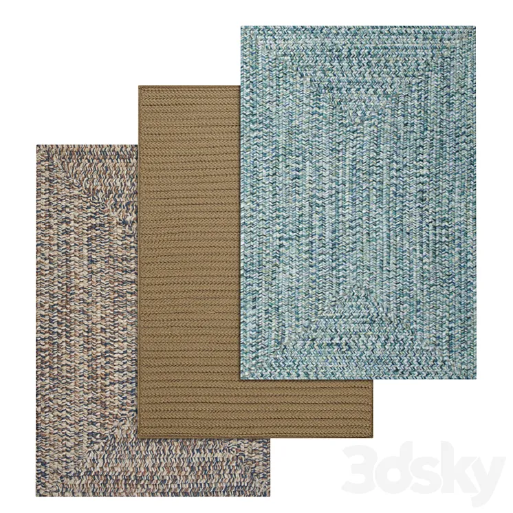 Carpets Set 637 3DS Max