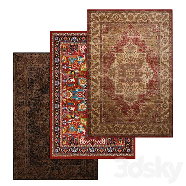 Carpets Set 738 3DSMax File