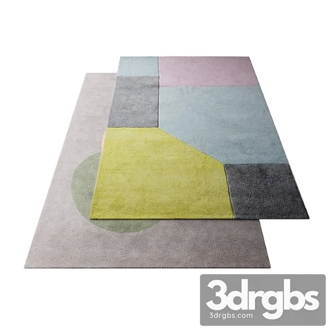 Carpets with a geometric pattern 3dsmax Download