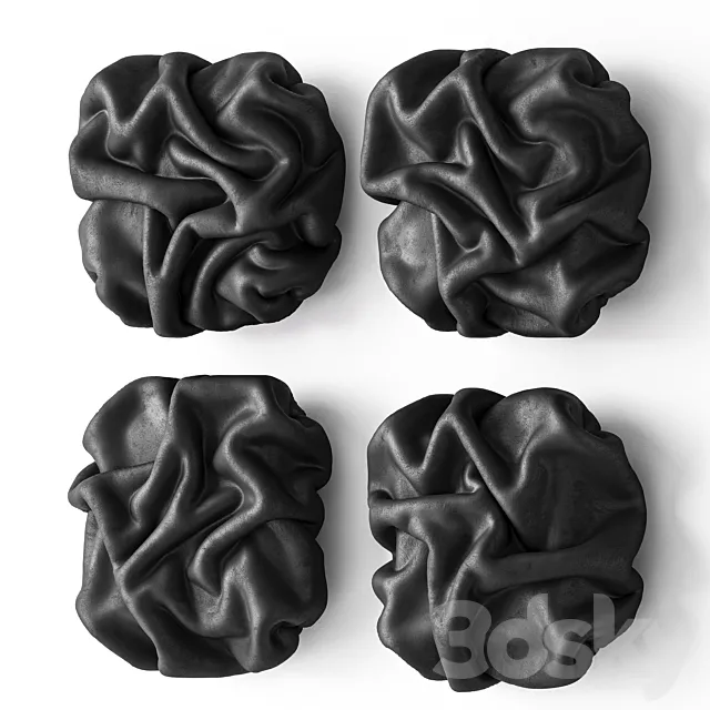 carrara wall decor 3ds Max