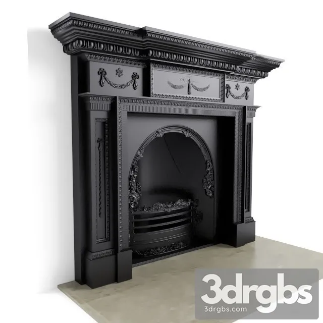 Carron Victorian Fireplace 3dsmax Download