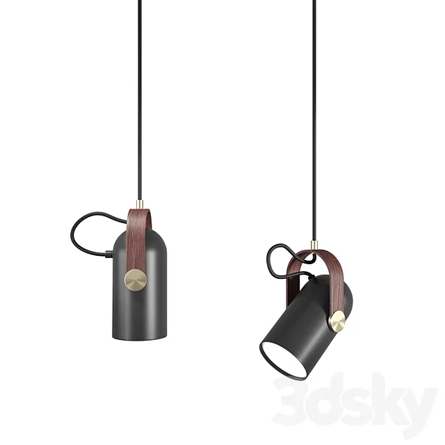 Carronade Pendant Lamp 3ds Max