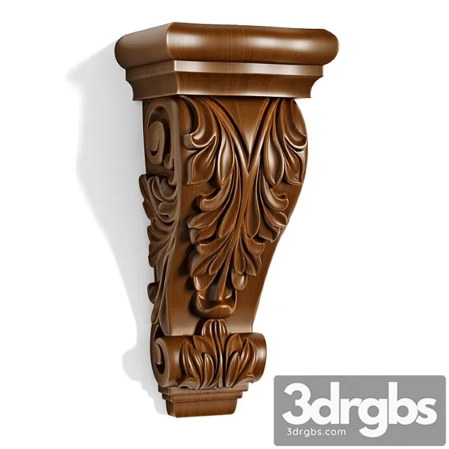 Carved corbel 001