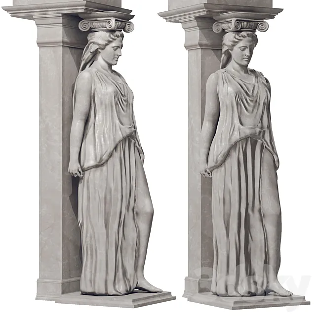 Caryatid – Caryatid 3DS Max Model