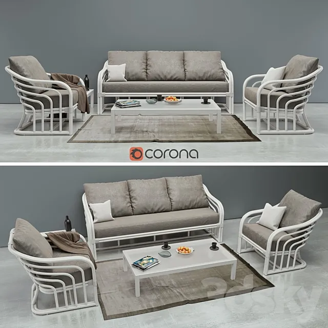 Casa Gran Sofa 3ds Max