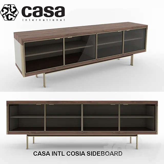 Casa Intl Cosia Sideboard 3ds Max