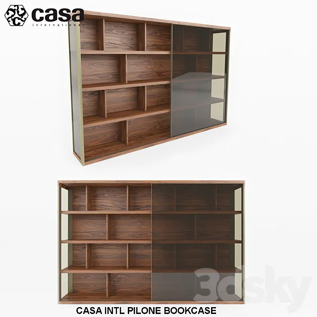 Casa Intl Pilone Bookcase 3ds Max