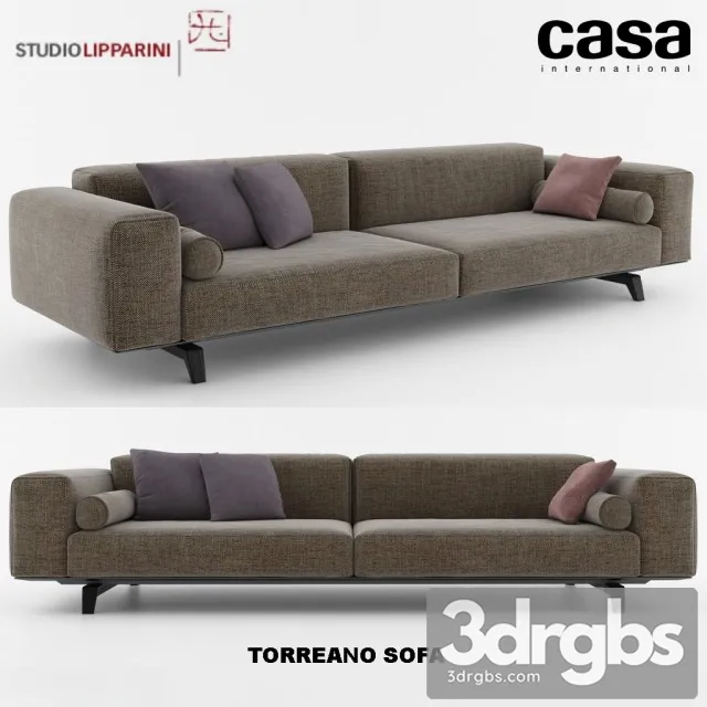 Casa Intl Torreano Sofa 3dsmax Download