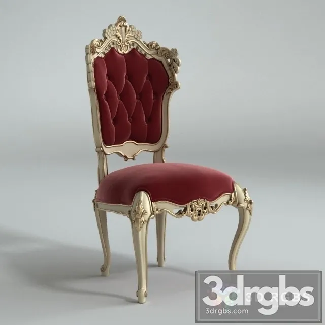 Casa Padrino Baroque Dining Chair 3dsmax Download