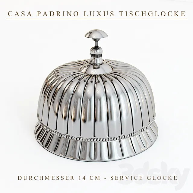 Casa Padrino Luxus Tischglocke 3ds Max