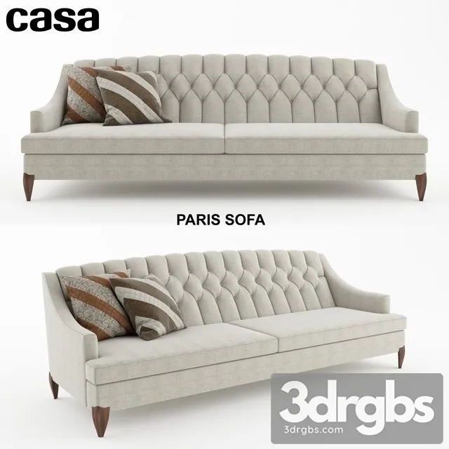 Casa Paris Sofa 3dsmax Download