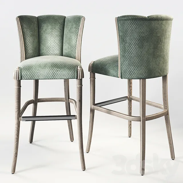 CASABLANCA bar chair 3DSMax File