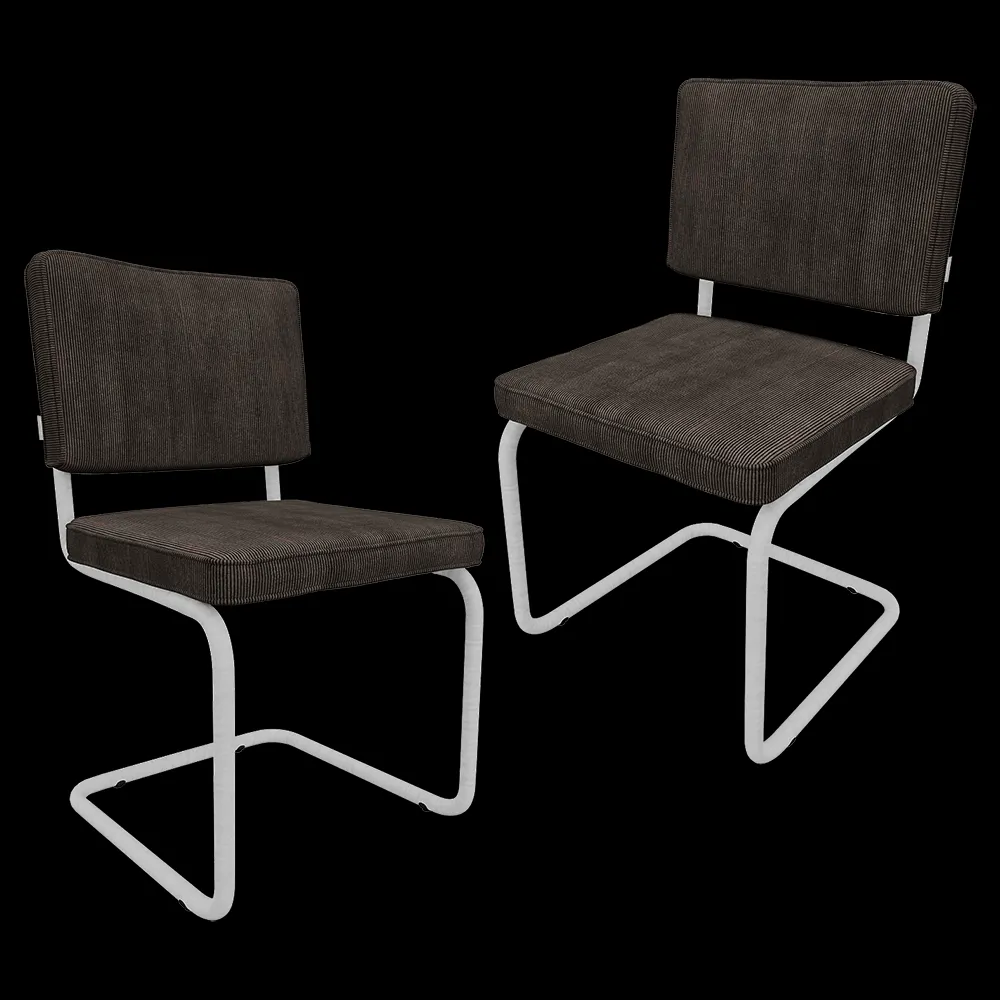 CasaDesús – Chair Ridge Rib brushed grey 3ds Max
