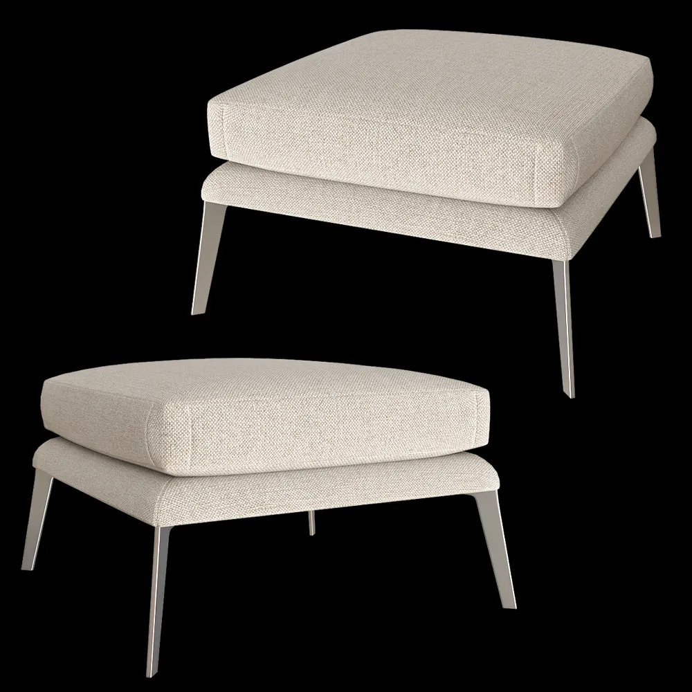 CasaDesús – Footstool AVA 486-P 3ds Max