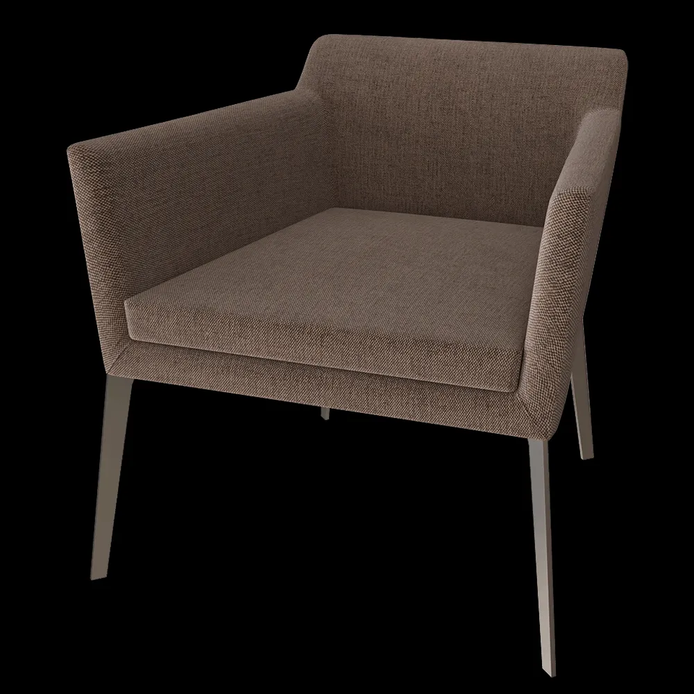 CasaDesús – Lounge chair AVA 486-CB 3ds Max
