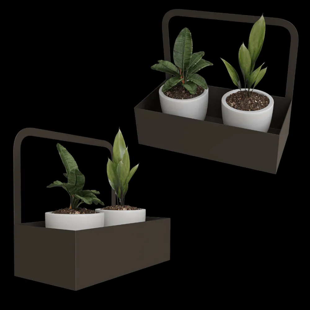 Casalis – Planter Dafne R 3ds Max