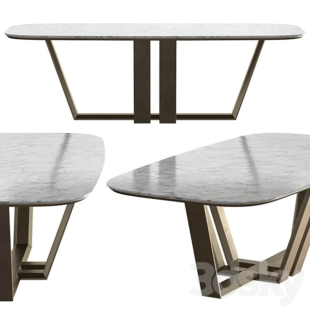 Casamilano Bridge Table 3DS Max Model