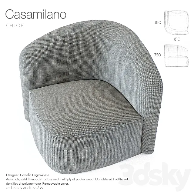 Casamilano chloe 3DS Max Model