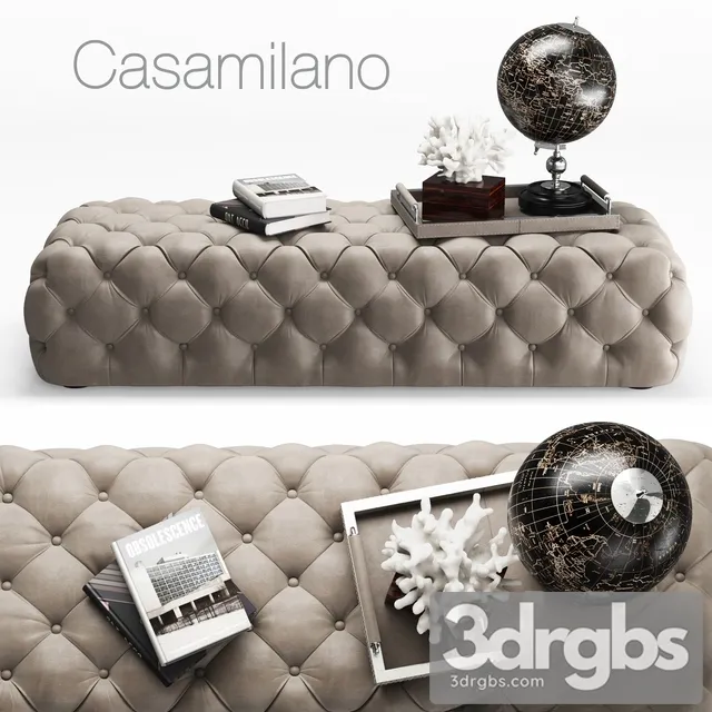 Casamilano Hyatt Ottoman 3dsmax Download