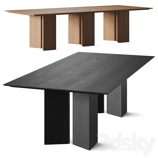 Casamilano Karl Dining Table 3DS Max Model