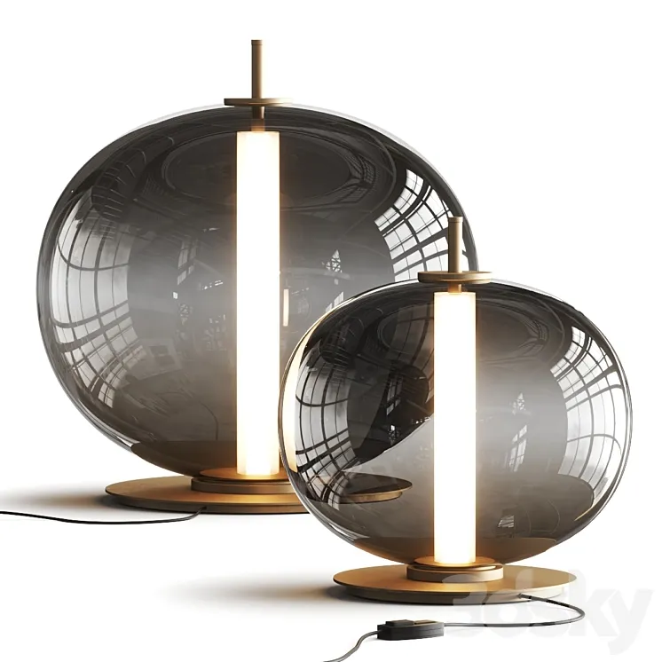Casamilano Queen Table Lamps 3DS Max