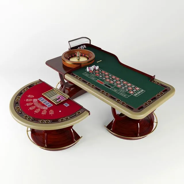 Casino tables 3dsMax Model