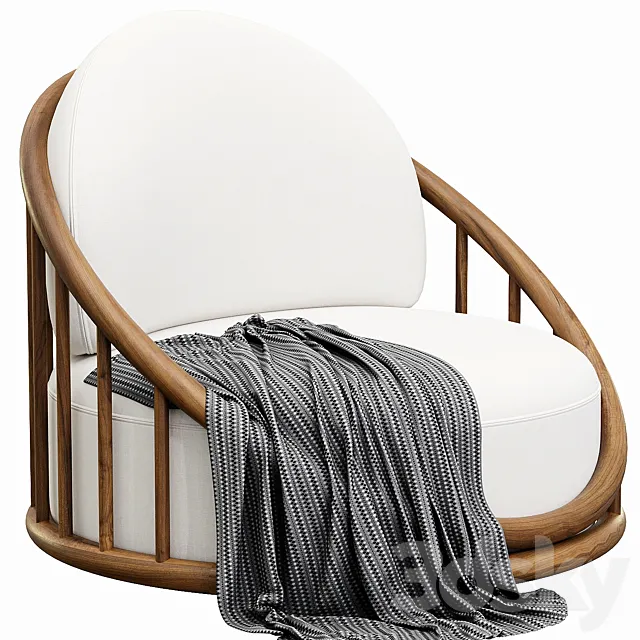 Cask armchair 3DSMax File